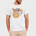 Milky Way Cartoon, Tricou Barbati (Unisex)