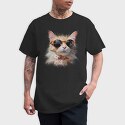 Sunglass Cat, Tricou Barbati (Unisex)
