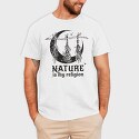 Modern Witch Nature Is My Religion Herbs Sage, Tricou Barbati (Unisex)