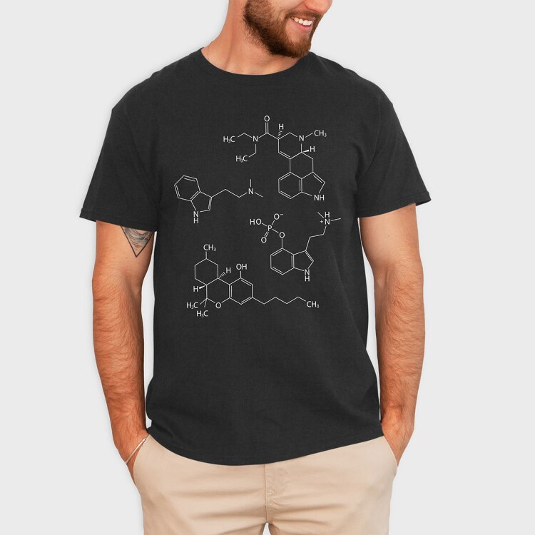 Molecules, Tricou Barbati (Unisex)