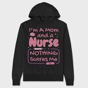Mom and Nurse, Hanorac Oversize Barbati (Unisex)