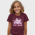 Cat Mom Pink, Tricou Copii