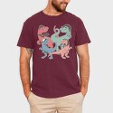 Dinosaurs Family, Tricou Barbati (Unisex)