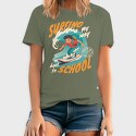 Surfing My Way Back to School, Tricou Barbati (Unisex)