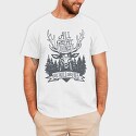 All Great Things Are Wild and Free 2, Tricou Barbati (Unisex)