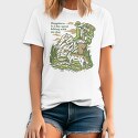 Hiking With My Dog, Tricou Barbati (Unisex)