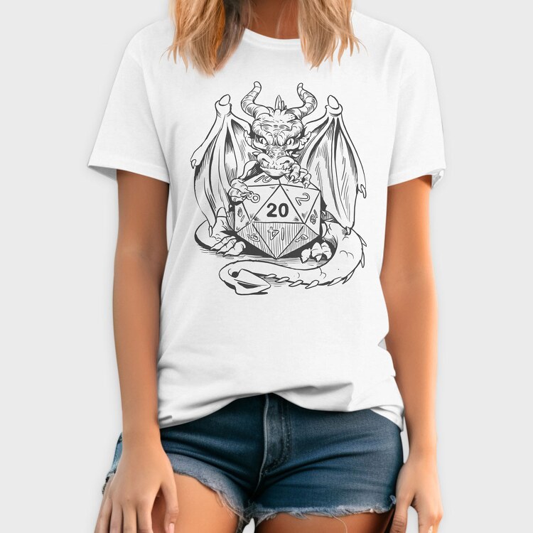 Dragon Dungeons Dice, Tricou Barbati (Unisex)