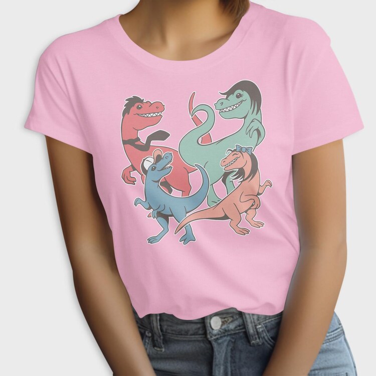 Dinosaurs Family, Tricou Femei