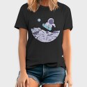 Skater Astronaut, Tricou Barbati (Unisex)
