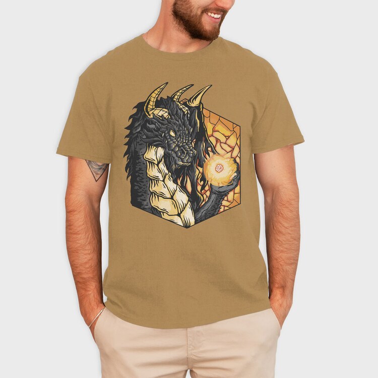Dragon Roll Dice, Tricou Barbati (Unisex)