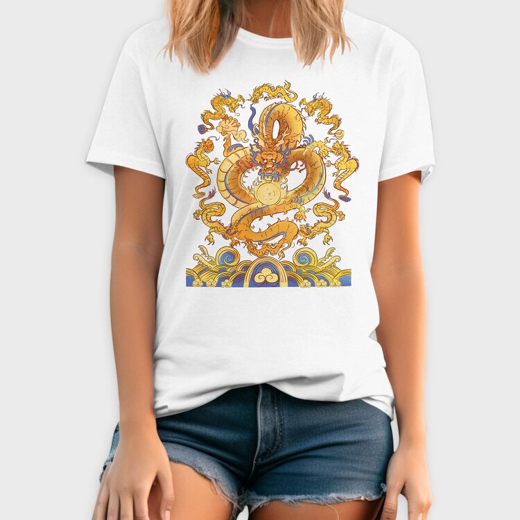 Dragon Traditional, Tricou Barbati (Unisex)