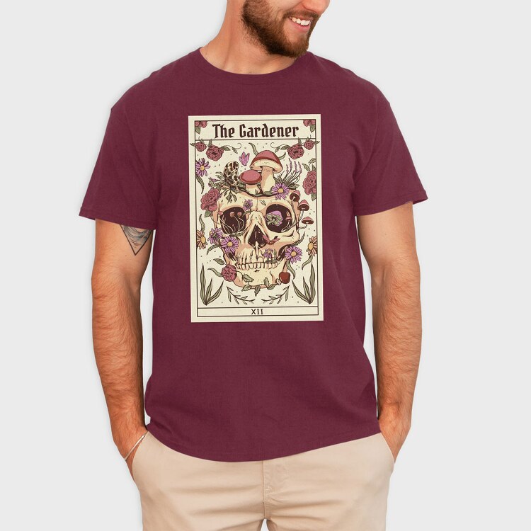 Tarot Card the Gardener, Tricou Barbati (Unisex)