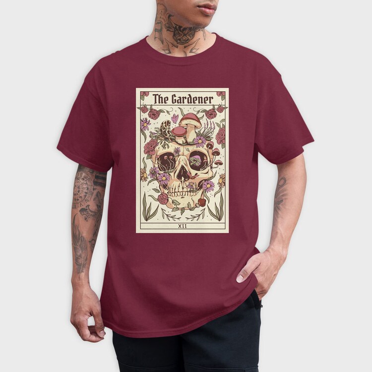 Tarot Card the Gardener, Tricou Barbati (Unisex)