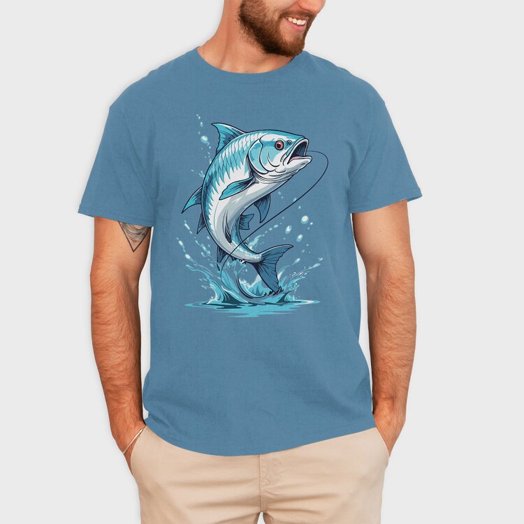Tarpon Fish, Tricou Barbati (Unisex)