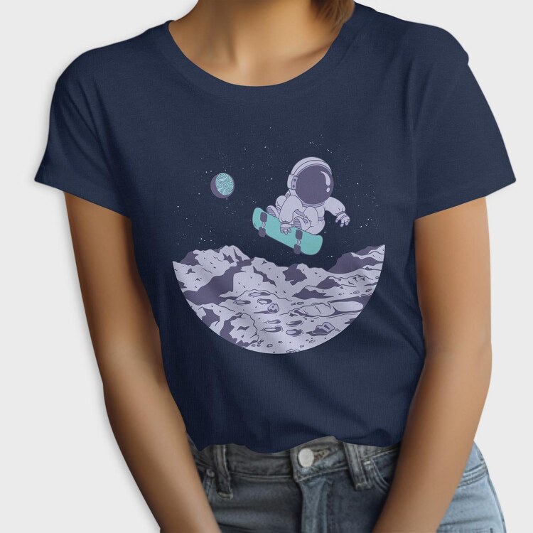 Skater Astronaut, Tricou Femei
