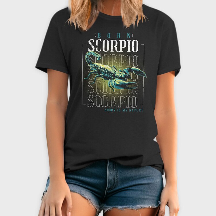 Horoscope Scorpion, Tricou Barbati (Unisex)