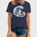 Cat Sushi Wave, Tricou Barbati (Unisex)