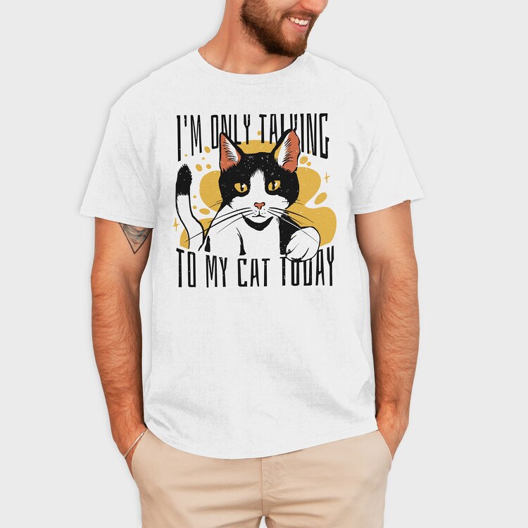 Cat Talk, Tricou Barbati (Unisex)