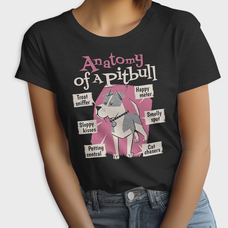 Anatomy of a Pitbull, Tricou Femei