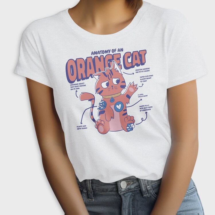 Anatomy of an Orange Cat, Tricou Femei