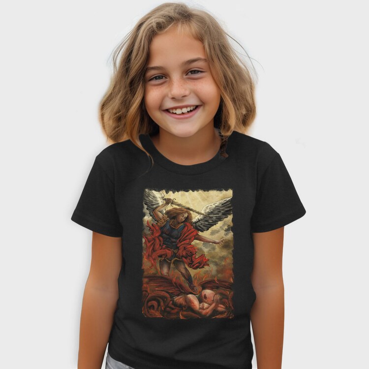 Angel and Devil Painting, Tricou Copii