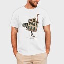 House Animal Ostrich, Tricou Barbati (Unisex)