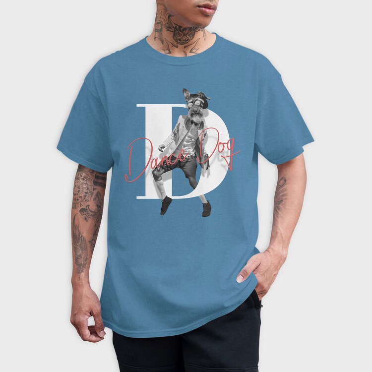 Human Dog Dance, Tricou Barbati (Unisex)