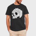 Cats Skull, Tricou Barbati (Unisex)