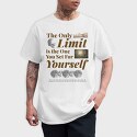 The Only Limit Is the One You Set for Yourself, Tricou Barbati (Unisex)