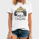 The Woods Are Calling Bear Sun, Tricou Barbati (Unisex)