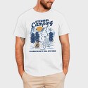 Eternal Camping Skeleton, Tricou Barbati (Unisex)