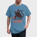 I Do What I Want Cat, Tricou Barbati (Unisex)