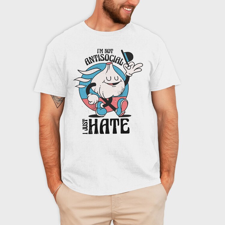 I Just Hate, Tricou Barbati (Unisex)