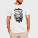 Tiger Fire, Tricou Barbati (Unisex)