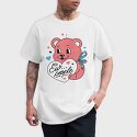 Ew People Pink Teddy, Tricou Barbati (Unisex)