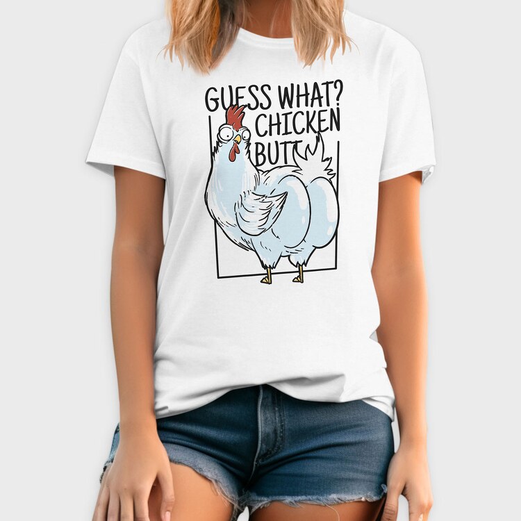 Chicken Butt, Tricou Barbati (Unisex)