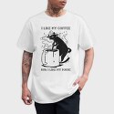 I Like My Coffee How I Like My Magic, Tricou Barbati (Unisex)