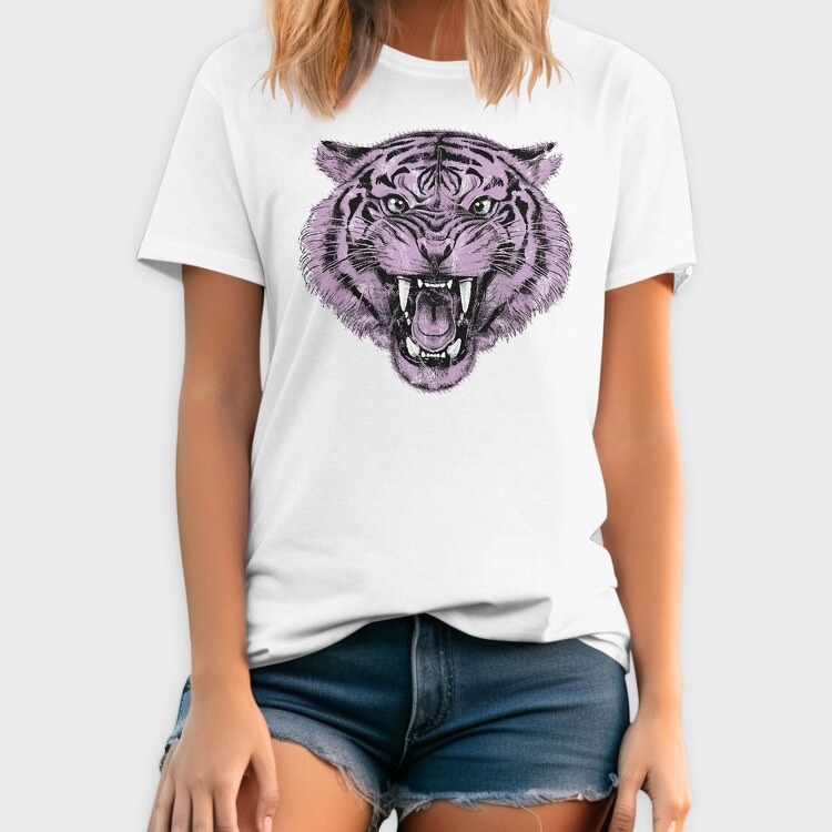 Tiger Roaring, Tricou Barbati (Unisex)