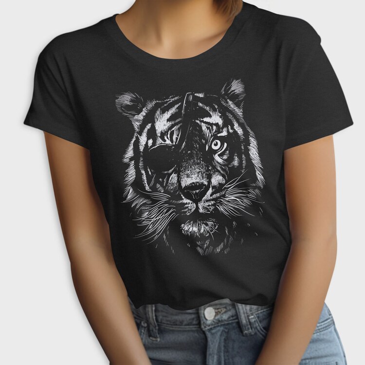 Eyepatch Tiger, Tricou Femei