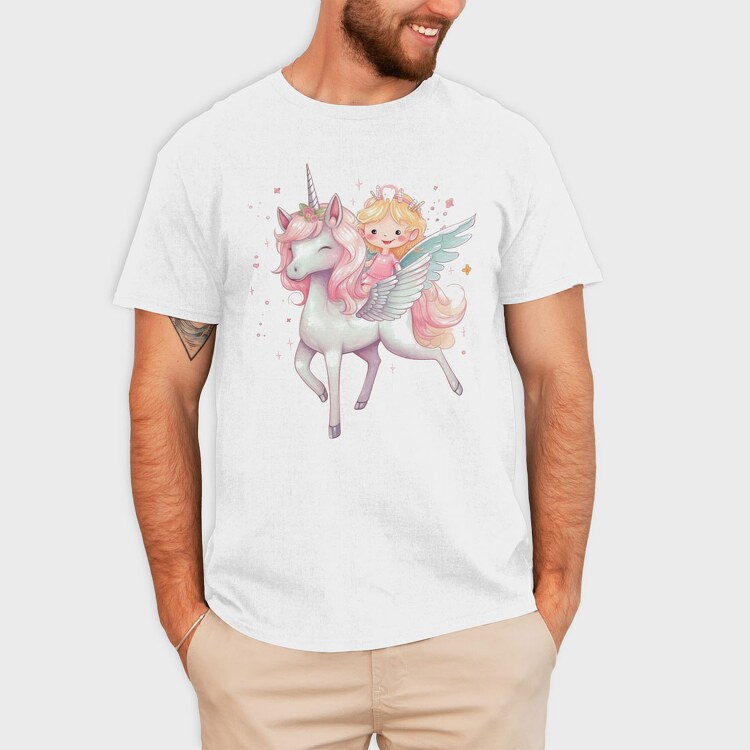 Tooth Fairy Unicorn, Tricou Barbati (Unisex)