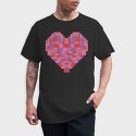 Toy Brick Heart, Tricou Barbati (Unisex)