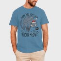 Christmas Angry Cat, Tricou Barbati (Unisex)