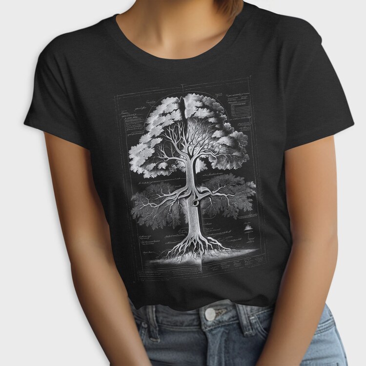 Tree Draw, Tricou Femei
