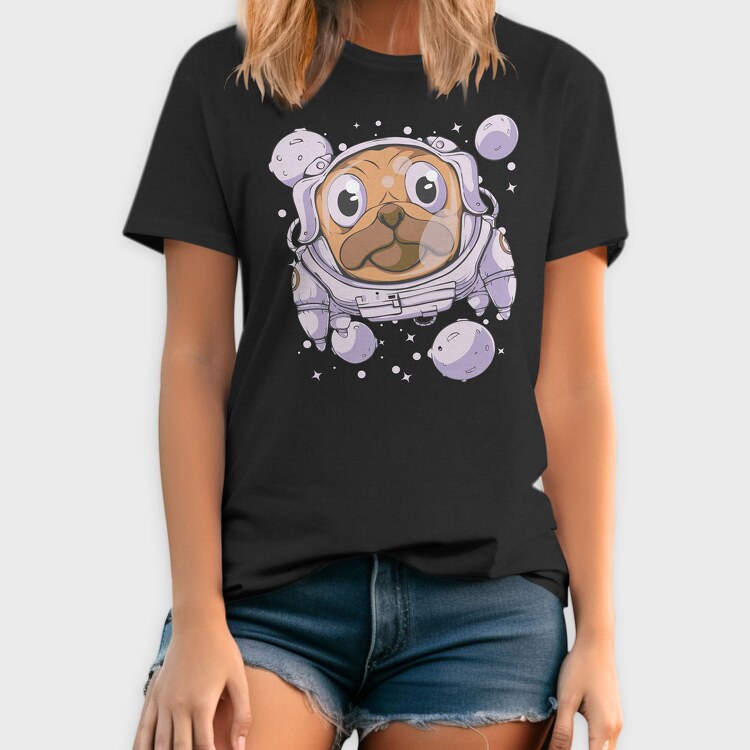 Astropug, Tricou Barbati (Unisex)