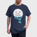 Christmas Snowman Faces 1, Tricou Barbati (Unisex)