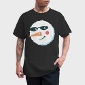 Christmas Snowman Faces 3, Tricou Barbati (Unisex)