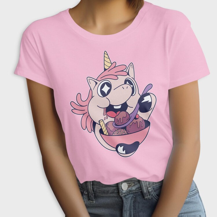 Unicorn Icecream, Tricou Femei
