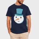 Christmas Snowman Faces 5, Tricou Barbati (Unisex)
