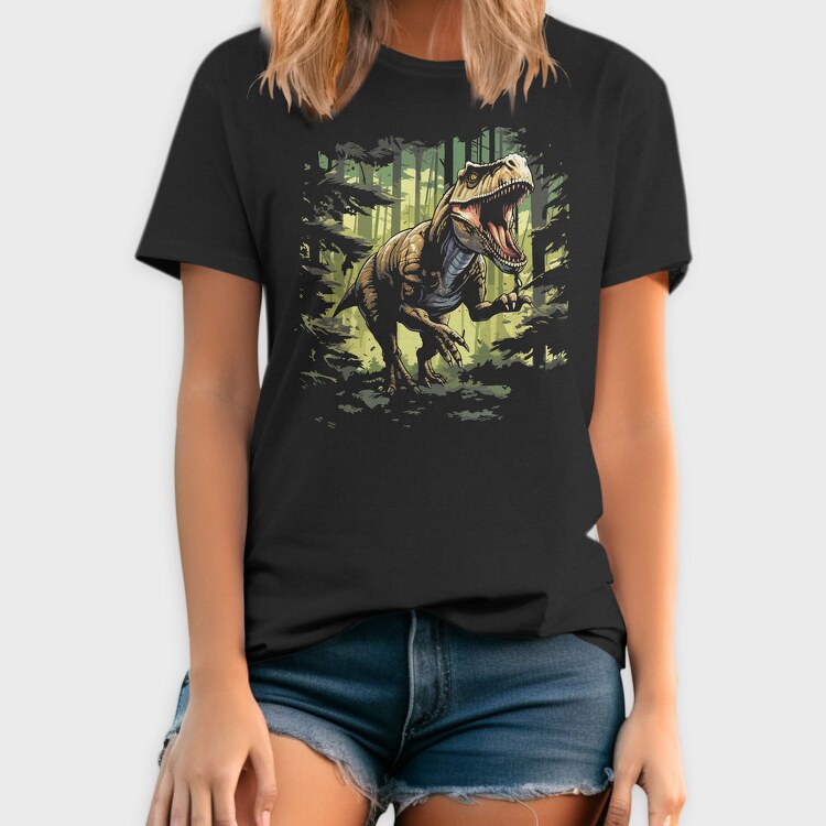 Trex Running Realistic, Tricou Barbati (Unisex)