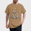 Christmas Tree Beagle, Tricou Barbati (Unisex)